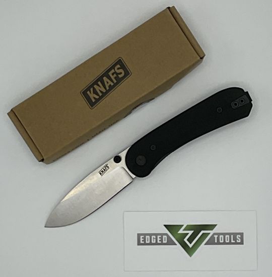 Knafs Lander 1 Black Micarta - Front